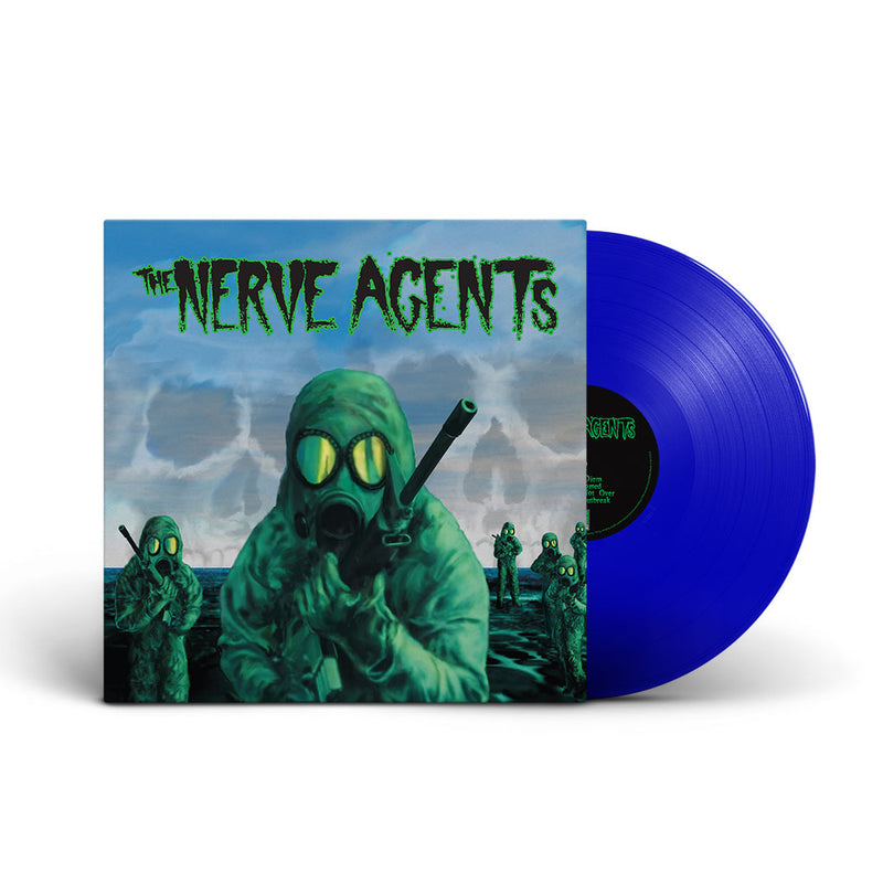 REV073 The Nerve Agents "s/t" 12"ep/CD Album Artwork