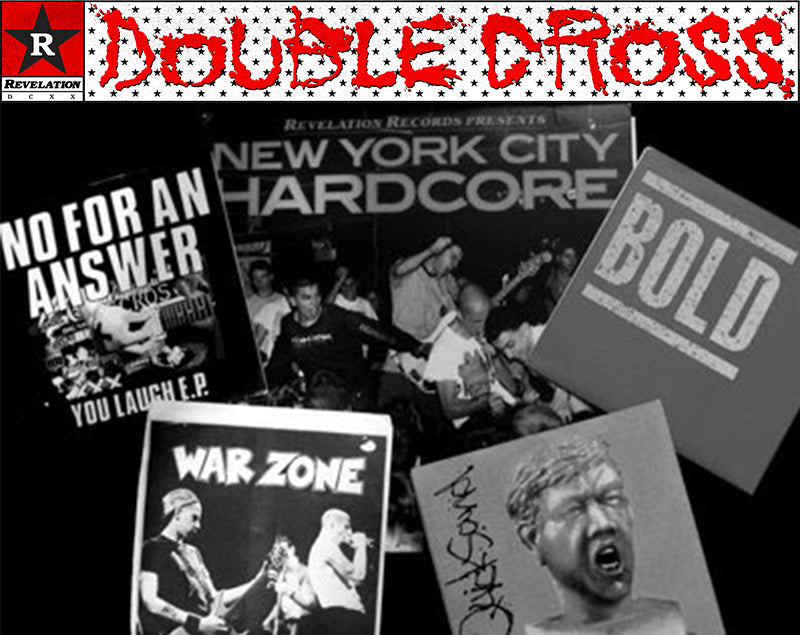 Double Cross Early Revelation Records Vinyl Collage