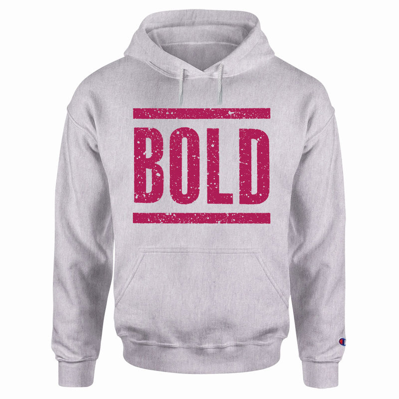 Bold "Today We Live (Grey)" -  Hooded Sweatshirt
