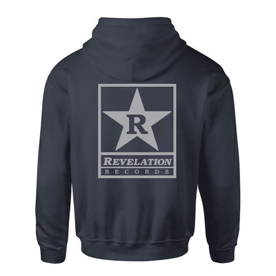 Revelation Records "Logo (Navy)" - Hooded Sweatshirt