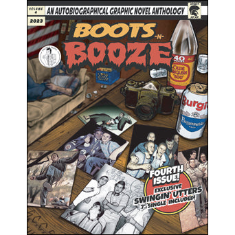 Boots-N-Booze "Volume 4" - Comic Book+7"