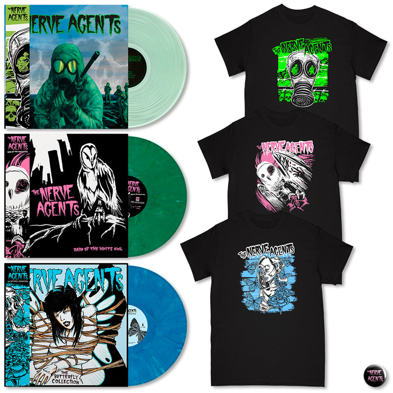 The Nerve Agents "Mega Vinyl Bundle"