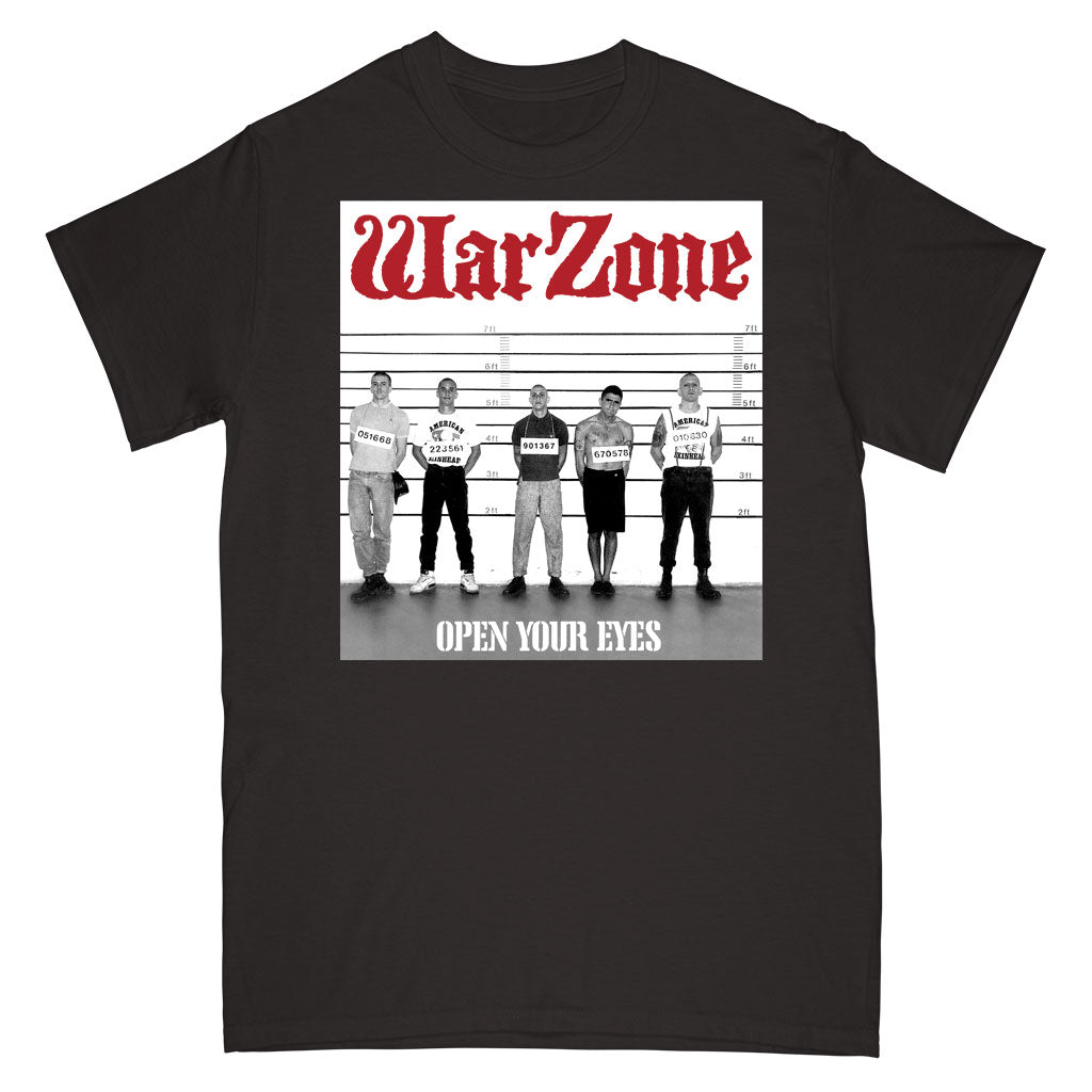 Warzone "Open Your Eyes (Black)" - T-Shirt