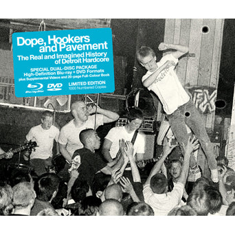 Otto Buj "Dope, Hookers And Pavement: The Real And Imagined History Of Detroit Hardcore" - Blu-Ray+DVD