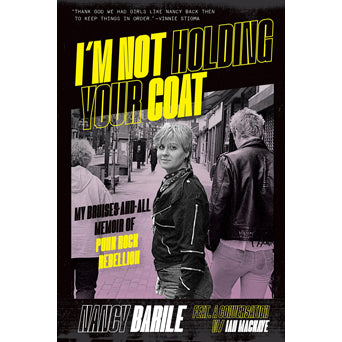 Nancy Barile "I'm Not Holding Your Coat" - Book