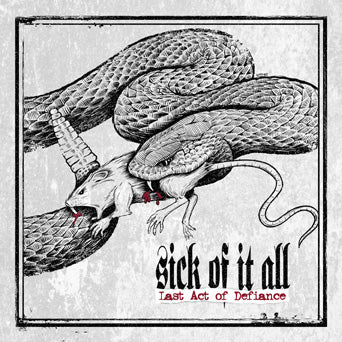BOBV565 Sick Of It All "Last Act Of Defiance" LP Album Artwork
