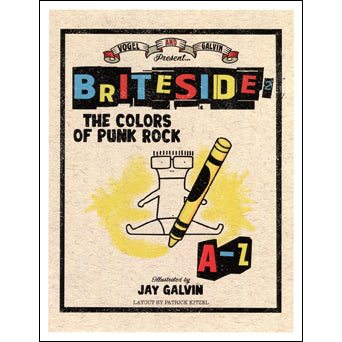 Briteside "#2: The Colors Of Punk Rock A-Z" - Coloring Book