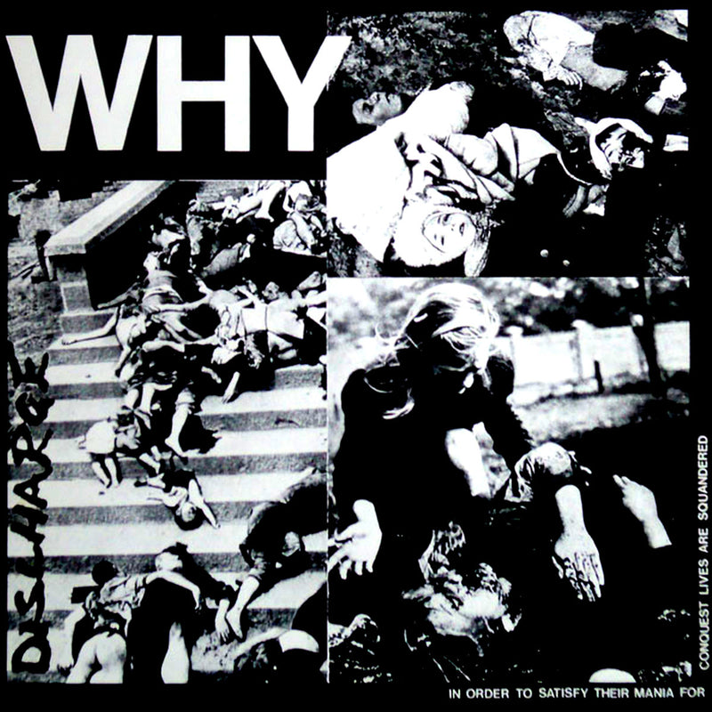 HAV1244-1 Discharge "Why" LP Album Artwork