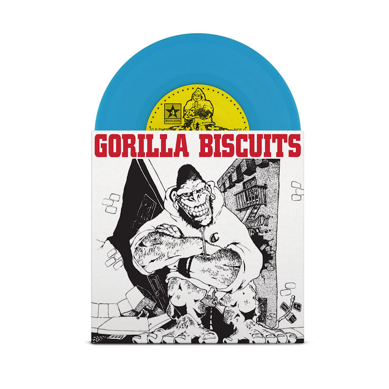 REV004-1 Gorilla Biscuits "s/t" 7"ep/CD Album Artwork