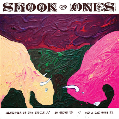 REV134-1 Shook Ones "Slaughter Of The Insole" 7" Album Artwork