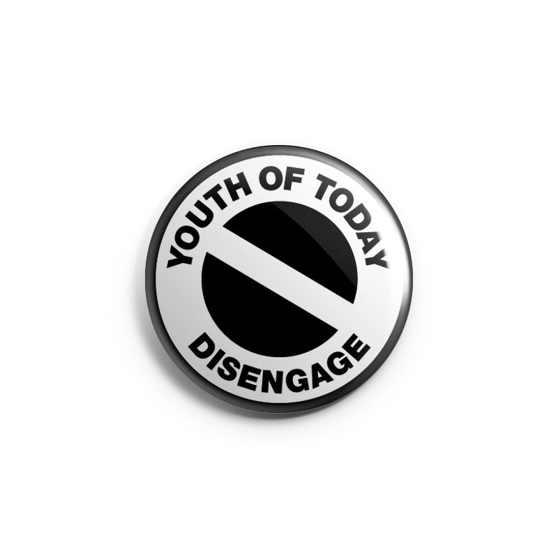 REVBTN017A Youth Of Today "Disengage" - Button 