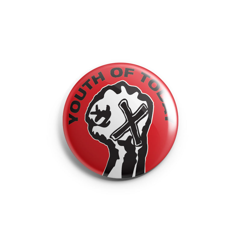 REVBTN08 Youth Of Today "Fist" - Button 