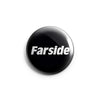 REVBTN45 Farside "Logo (White On Black)" -  Button