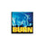 REVSQB022 Burn "s/t" -  Button (1" Square Button)