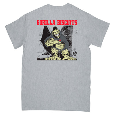 REVSS03AS Gorilla Biscuits "Hold Your Ground (Grey)" -  T-Shirt Back