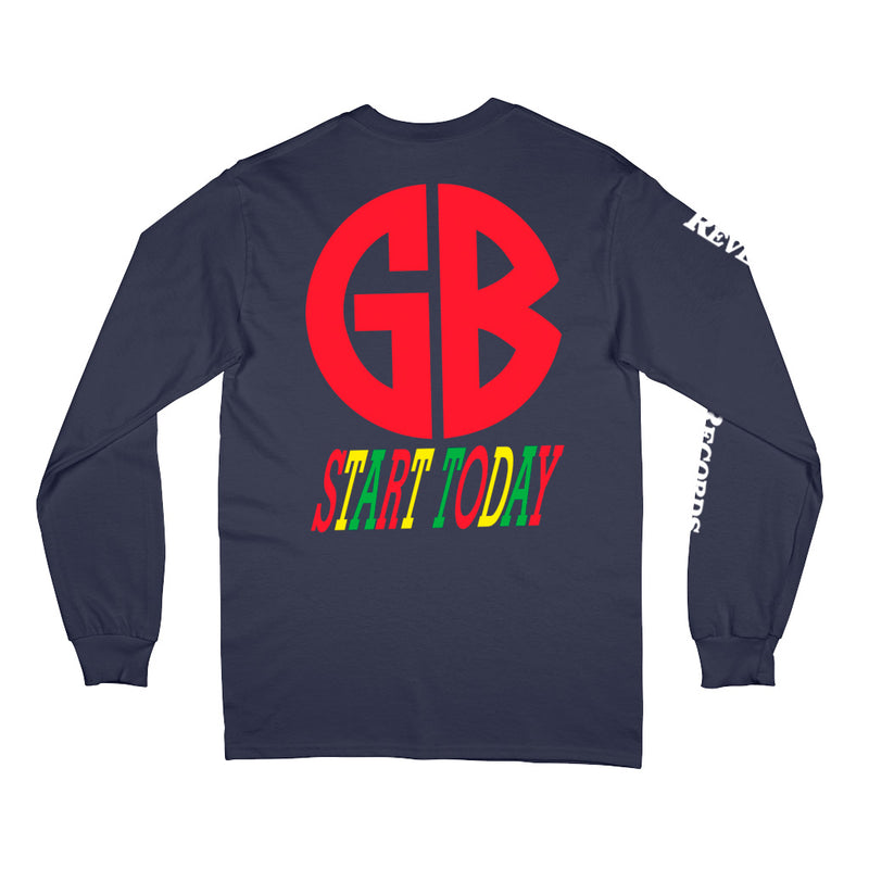 REVLS12S Gorilla Biscuits "Start Today" - Long Sleeve Front