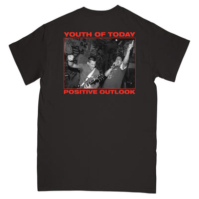 REVSS33 Youth Of Today "Positive Outlook (Black)" - T-Shirt Back
