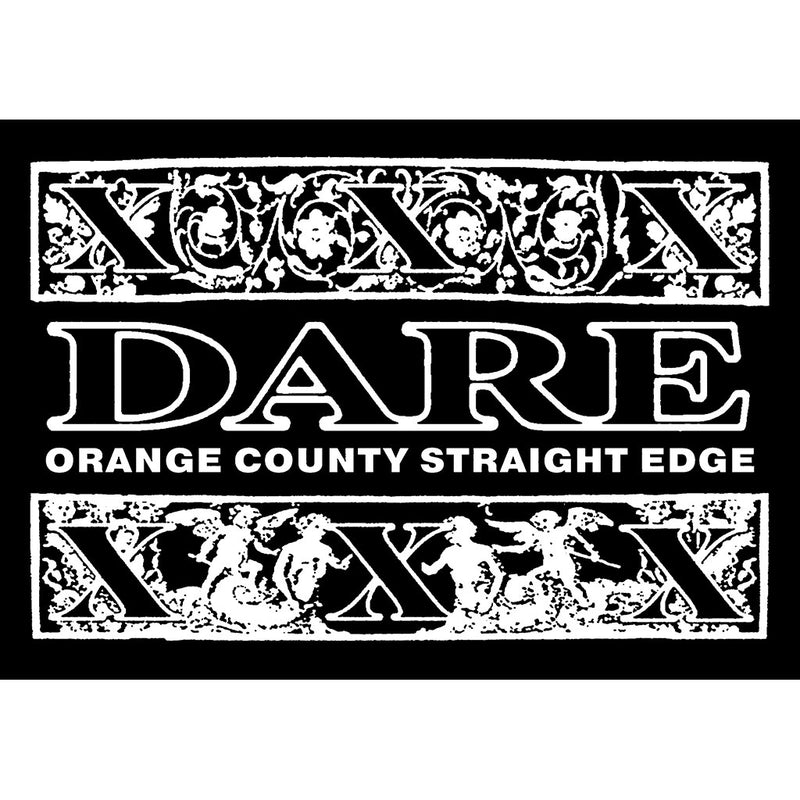 Dare "Orange County Straight Edge" -  Sticker