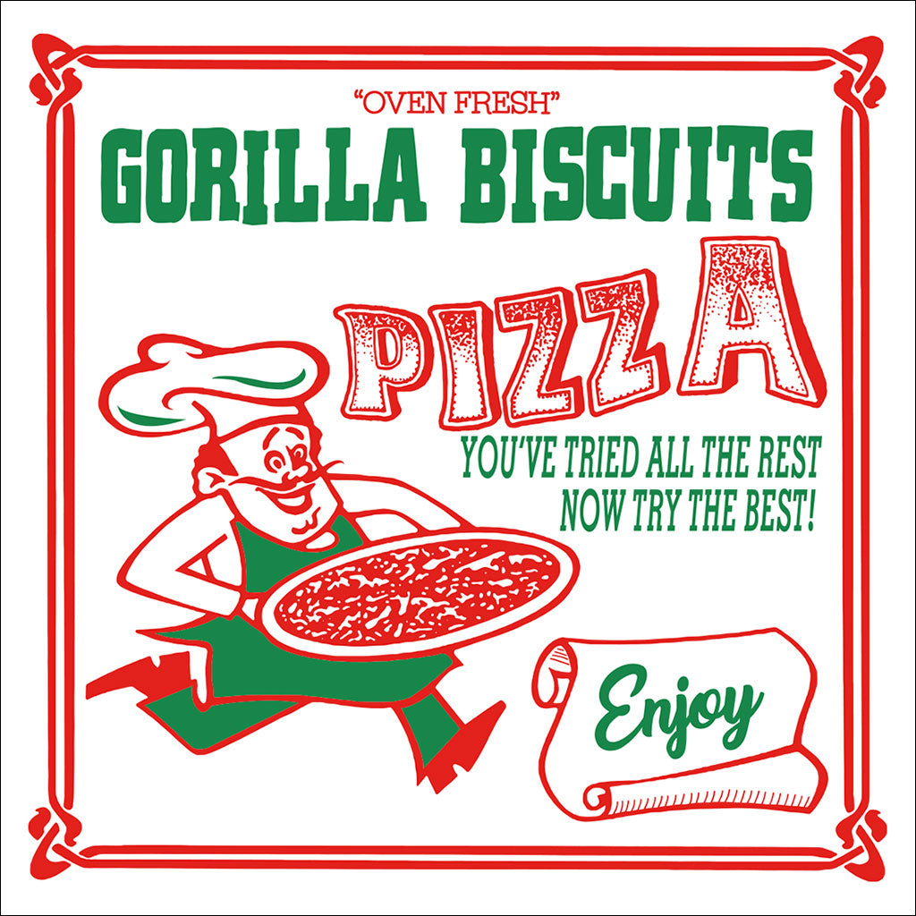 Gorilla Biscuits "Pizza Box" -  Sticker