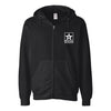 Revelation Records "Logo (Black)" - Zipper Hooded Sweatshirt