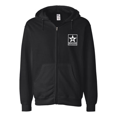 Revelation Records "Logo (Black)" - Zipper Hooded Sweatshirt