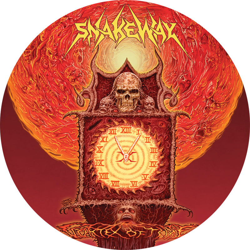 TF057-1 SnakeWay "Vortex Of Time" 10" - Picture Disc Album Artwork