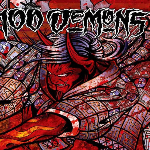 DWI35-1 100 Demons "s/t" LP  Album Artwork
