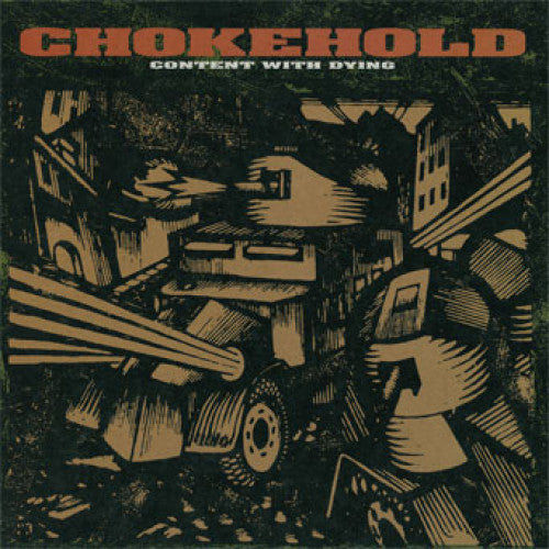 ATHR164-1 Chokehold "Content With Dying" LP Album Artwork