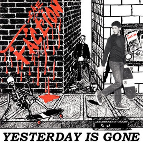 BEER192-1 The Faction "Yesterday Is Gone" 12"ep Album Artwork