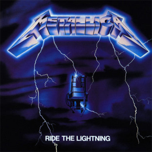 BKN04-1 Metallica "Ride The Lightning Remastered Edition" LP Album Artwork