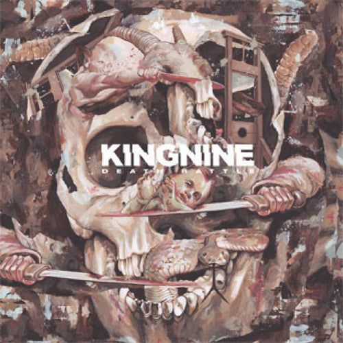 CLCR061-2 King Nine "Death Rattle" CD Album Artwork
