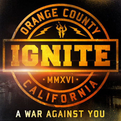 CM7505-2 Ignite "A War Against You" CD Album Artwork