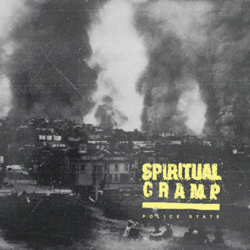 DERA314-1 Spiritual Cramp "Police State" 7" Album Artwork