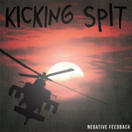 DGIO71-1 Kicking Spit "Negative Feedback" LP Album Artwork
