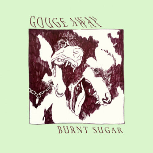 DWI207 Gouge Away "Burnt Sugar" LP/CD Album Artwork
