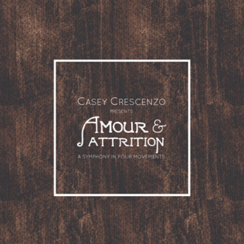 EVR279-1 Casey Crescenzo "Amour & Attrition" LP Album Artwork