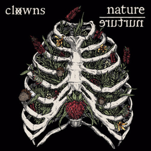 FAT115-1/2 Clowns "Nature/Nurture" LP/CD Album Artwork