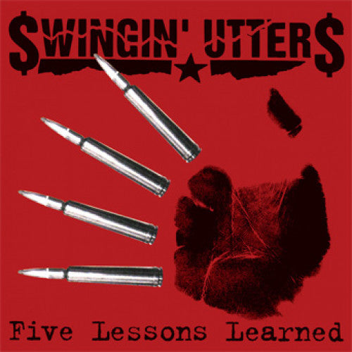FAT574-1 Swingin' Utters "Five Lessons Learned" LP Album Artwork