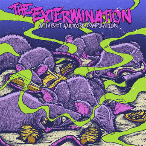 FLSP07-1 V/A "The Extermination" 7" Album Artwork
