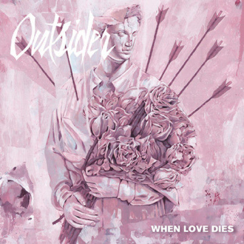 FLSP42-1 Outsider "When Love Dies" 7" Album Artwork