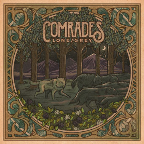 FR154-1/2 Comrades "Lone/Grey" LP/CD Album Artwork
