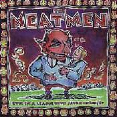 GK028-2 The Meatmen "Evil In A League With Satan" CD Album Artwork