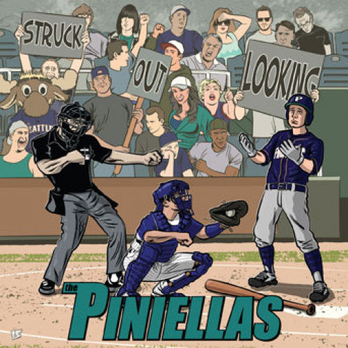 GKKT019-2 The Piniellas "Struck Out Looking" CD Album Artwork