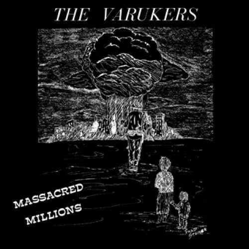 HAV7061-1 The Varukers "Massacred Millions" 7" Album Artwork
