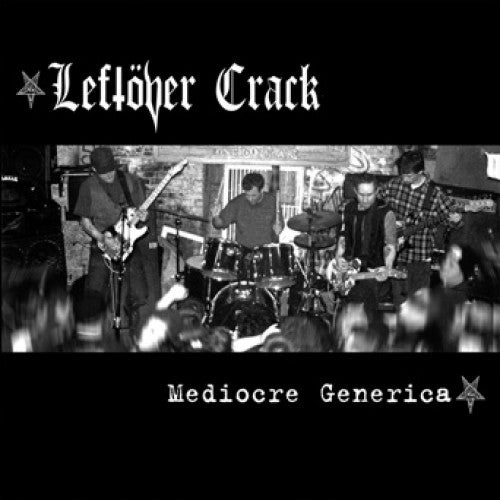 HELLC433-1 Leftover Crack "Mediocre Generica" LP Album Artwork