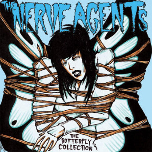 HELLC443-1 The Nerve Agents "The Butterfly Collection" LP Album Artwork