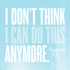 HR2446-1 Moose Blood "I Don't Think I Can Do This Anymore." LP Album Artwork