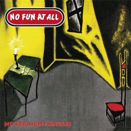 LADV69-1 No Fun At All "No Straight Angles" LP Album Artwork