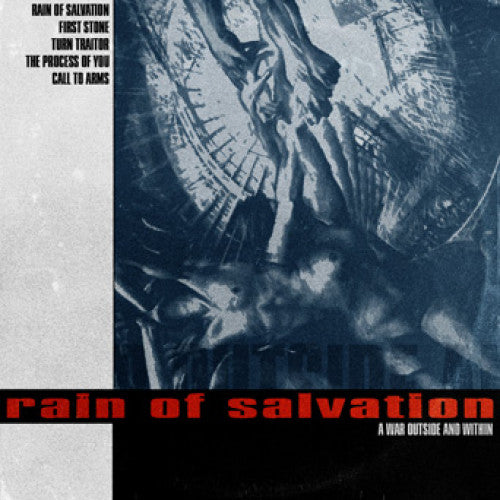 LDB007-1 Rain Of Salvation "A War Outside And Within" 7" Album Artwork