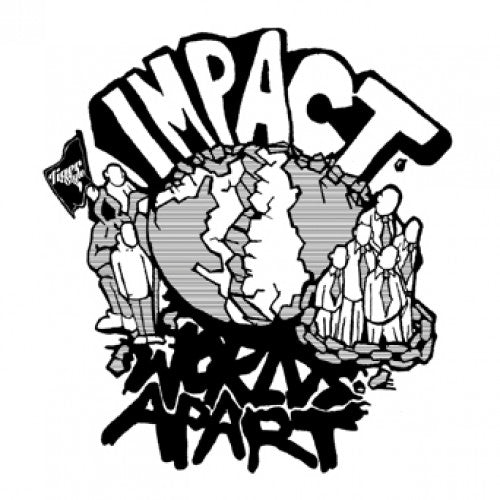 NLY011-1 Impact "Worlds Apart" 7" Album Artwork